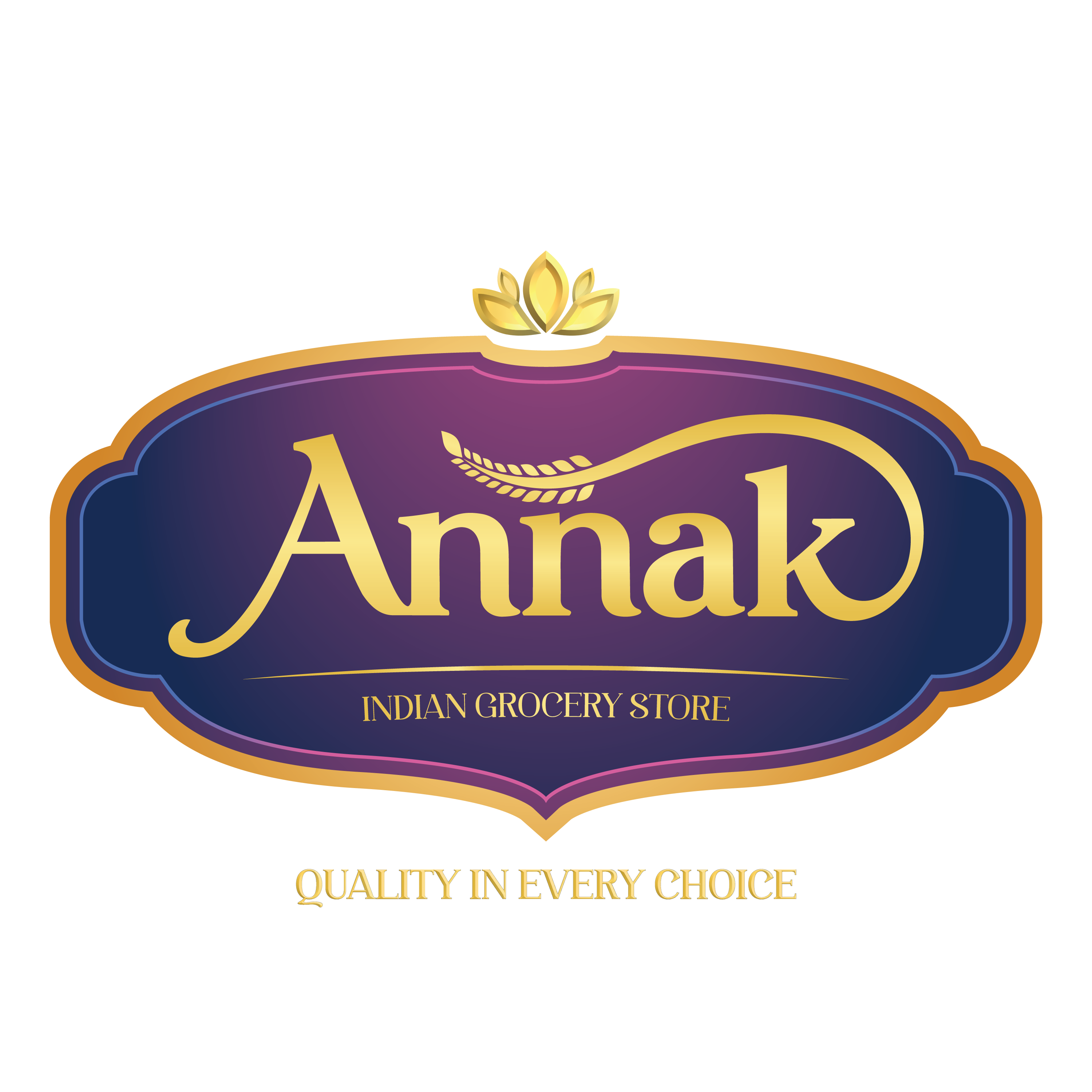 Annak Indian Grocery Store Logo